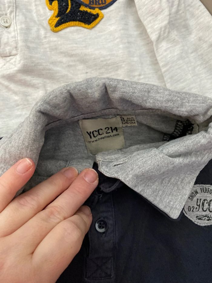 Lot de 4 polos manches longues 8 ans - photo numéro 6