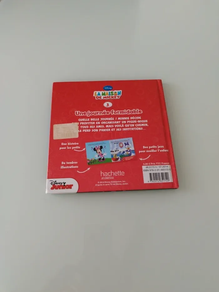 Livre mickey "une journée formidable" - photo numéro 3