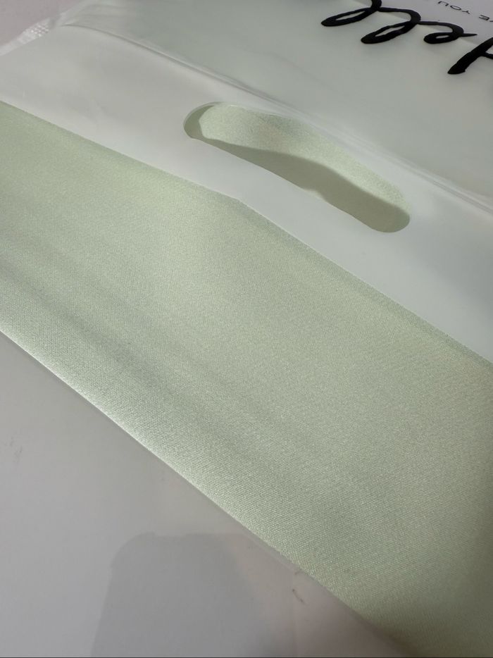 Taie d'oreiller soie de mûrier Vert clair Neuve 19momme - photo numéro 2