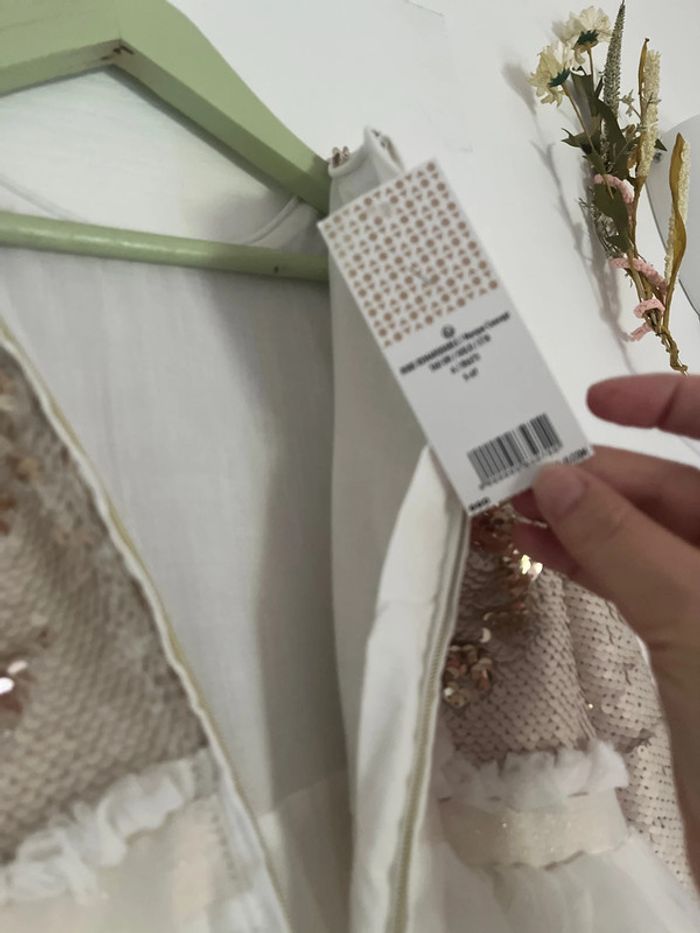 Robe cérémonie /fête fille 5/6 ans - photo numéro 6