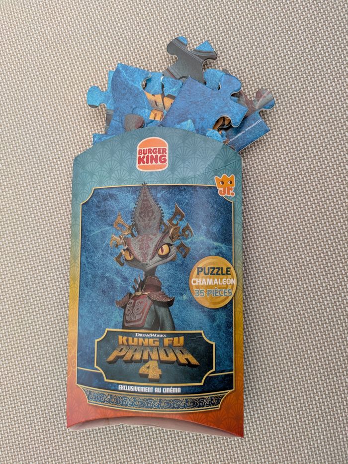 Puzzle Burger King et Kung Fu Panda 4 ( neuf ) - photo numéro 3