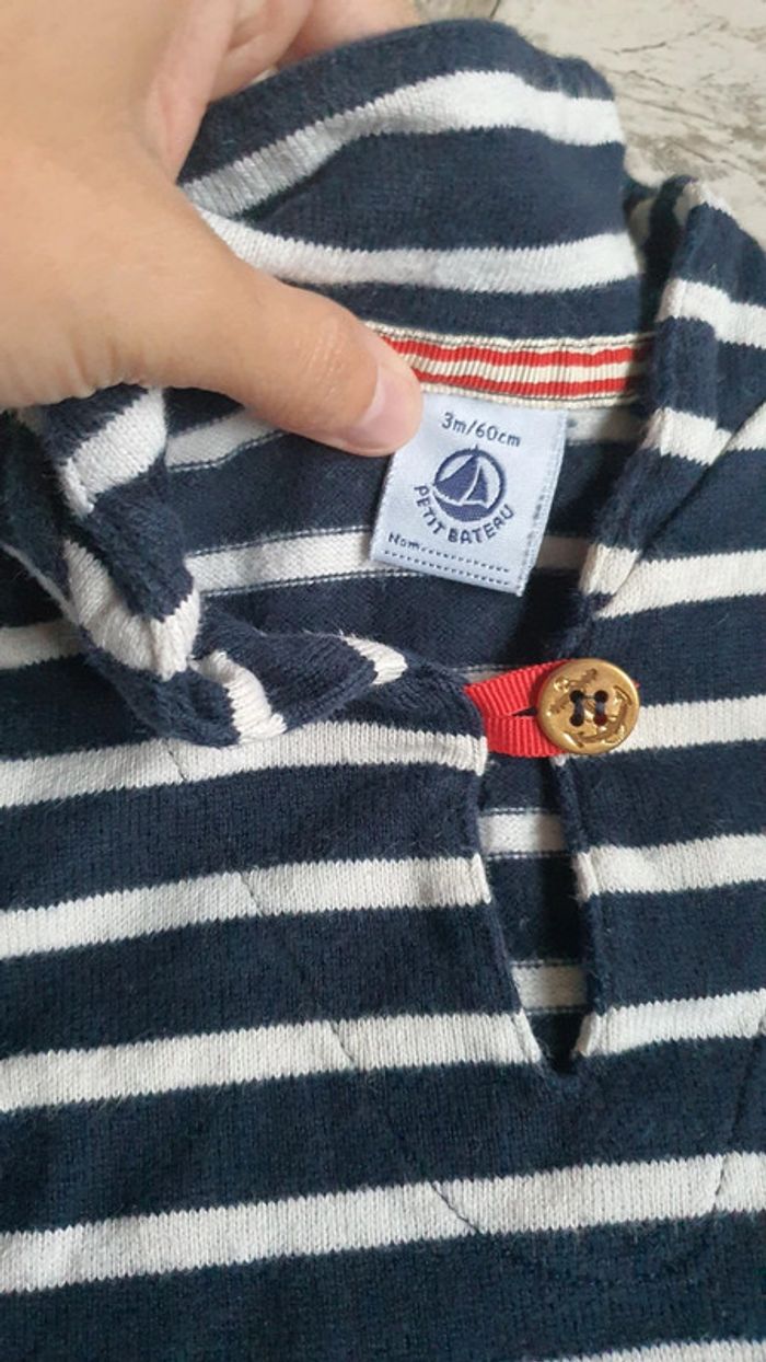 Très belle robe petit bateau 3 mois en très bon état 👌 - photo numéro 3