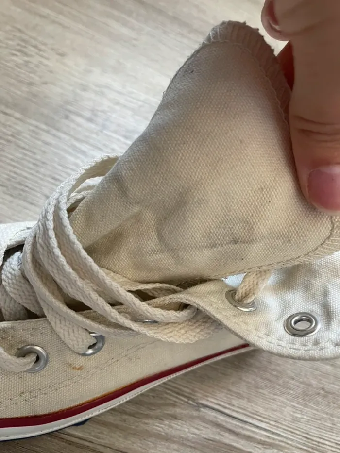 Basket haute Converse Beige - pointure 36 - photo numéro 11