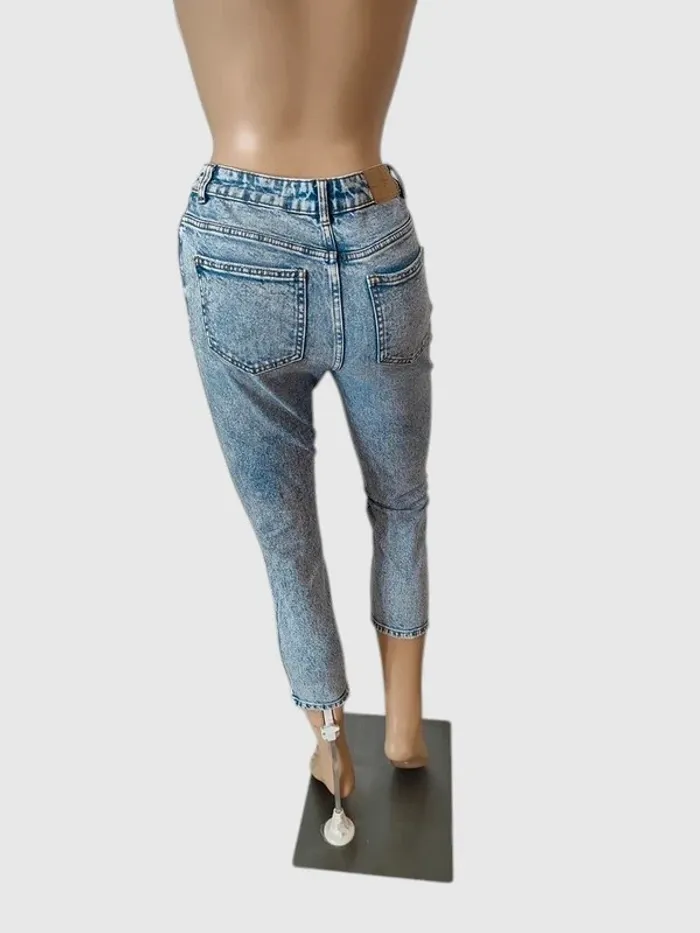 Jeans Vero Moda bleu - Taille S, l'élégance du quotidien ! - photo numéro 4