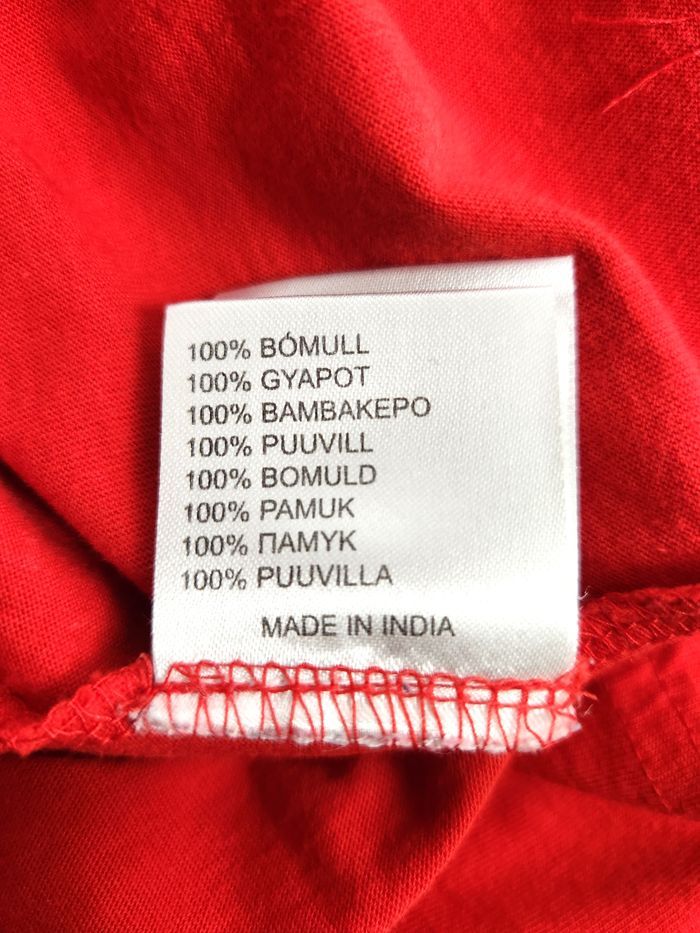 T-shirt Billabong Rouge Manches Courtes - Taille M - photo numéro 8