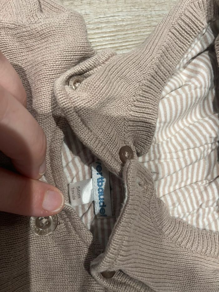 Gilet taille 1 mois - photo numéro 2