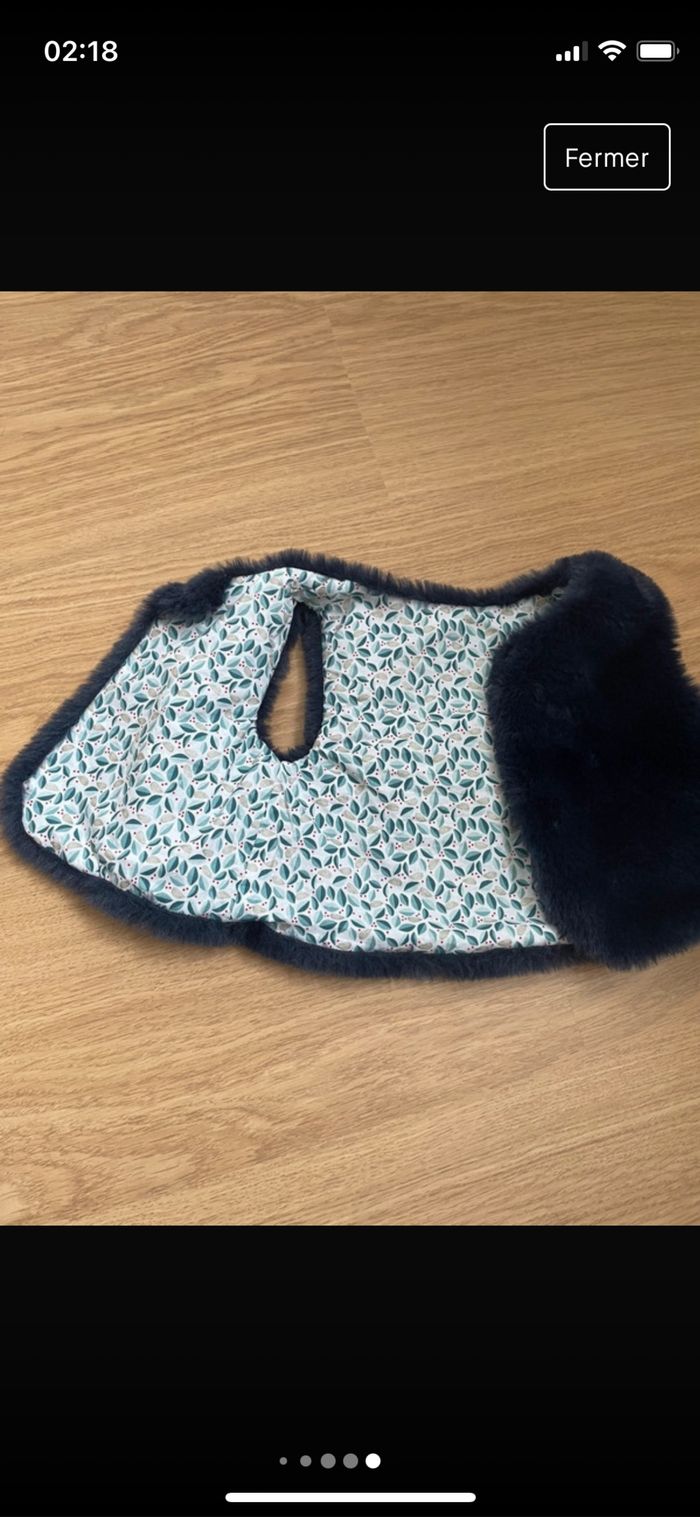 Ensemble fille robe+ gilet tout doux - photo numéro 5