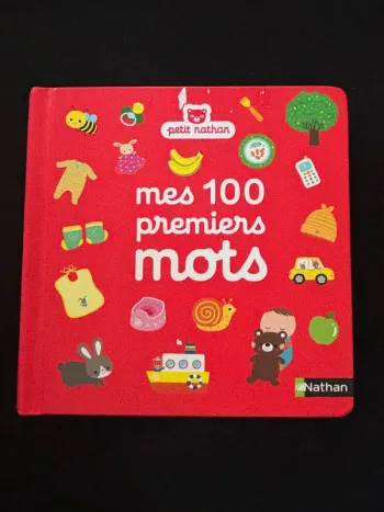 Livre d’apprentissage Mes 100 premiers mots