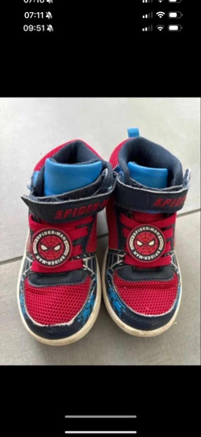 Chaussure garçons t19 spiderman