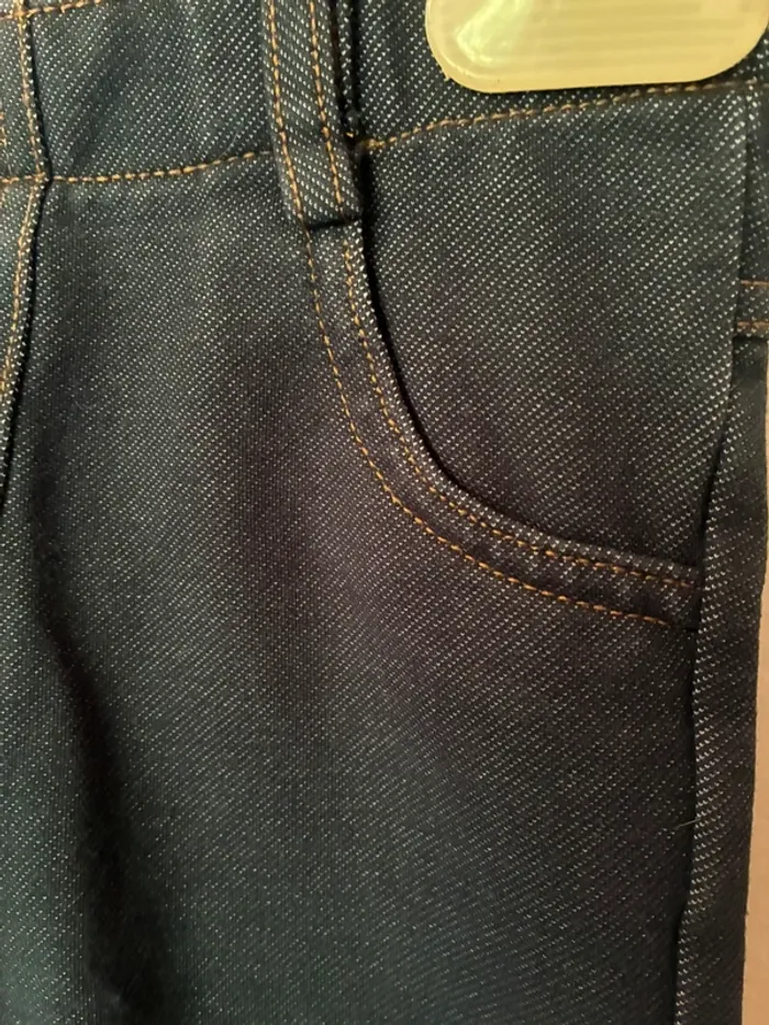 Legging effet jeans, 24 mois, Kiabi. - photo numéro 4