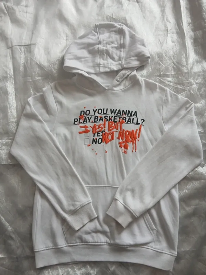 Sweat à capuche 14 ans