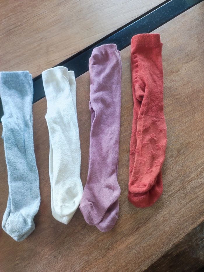 7 paires de collant 0-3 mois - photo numéro 5