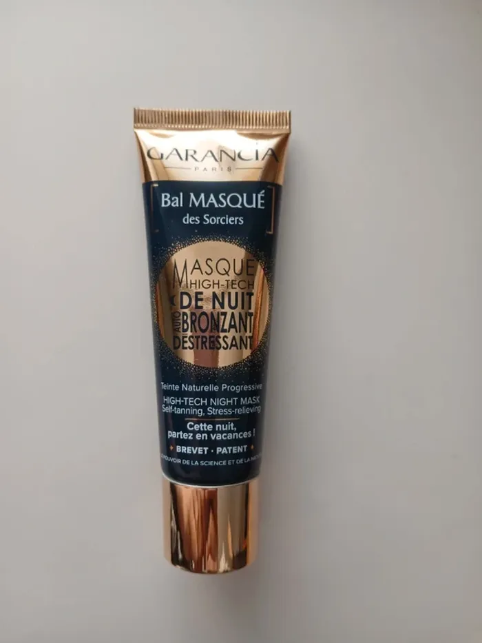 Masque de nuit autobronzant