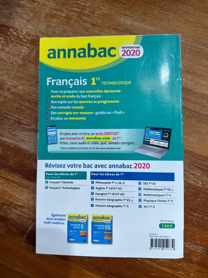 Livre, Annaba, 2020, français première - photo numéro 3