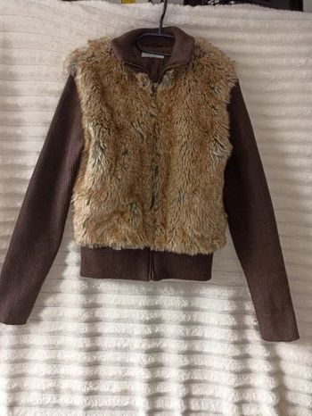 Veste polaire fausse fourrure
