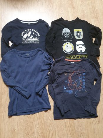 Lot t-shirts manches longues