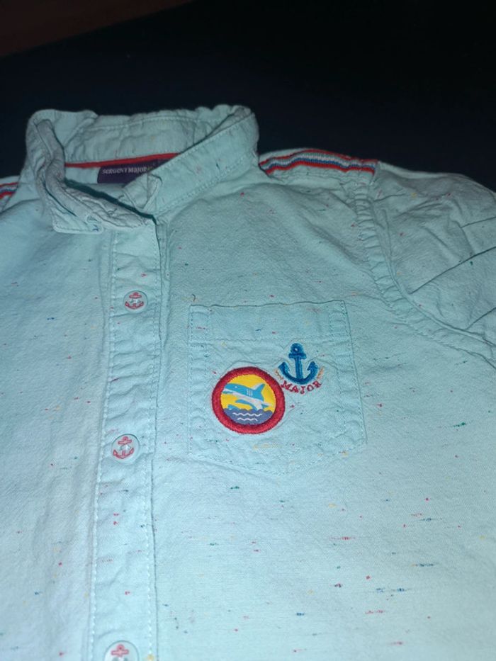 Chemise manches courtes Sergent major 5 ans - photo numéro 2