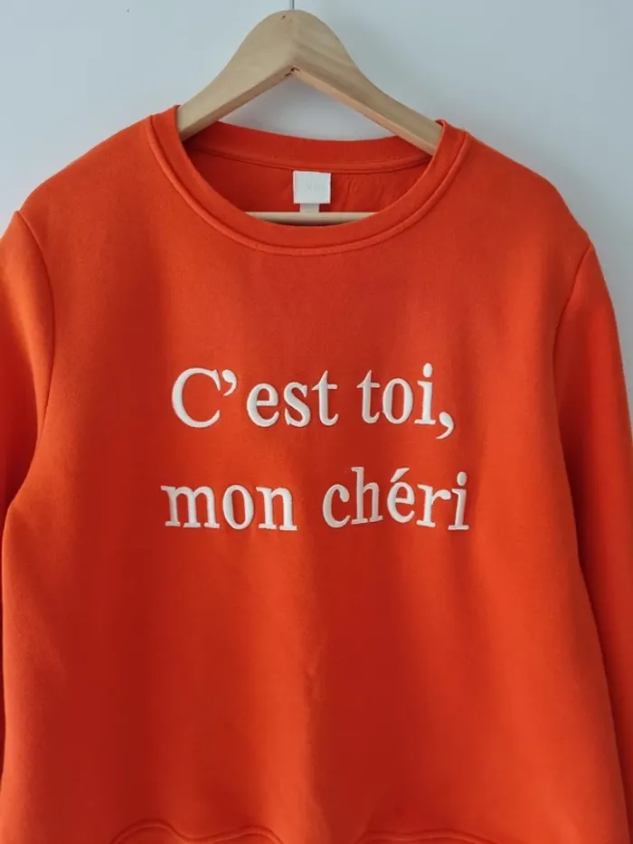 Sweat Orange - photo numéro 3