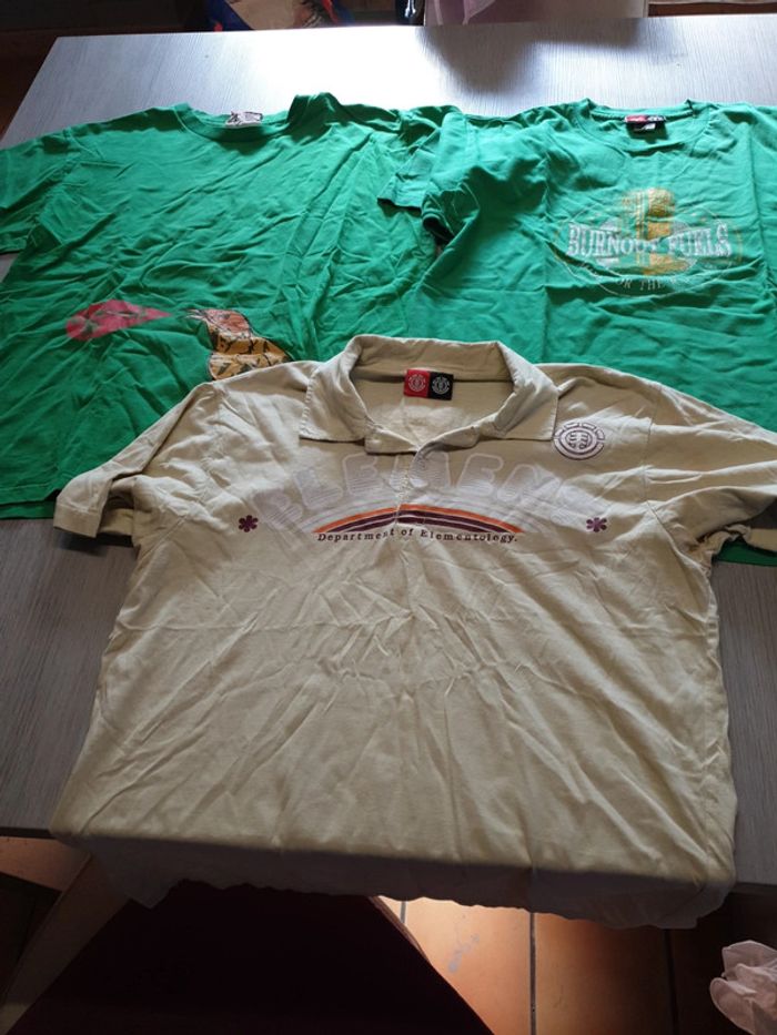 Lot de 3 tee shirt coton manches courtes - photo numéro 2