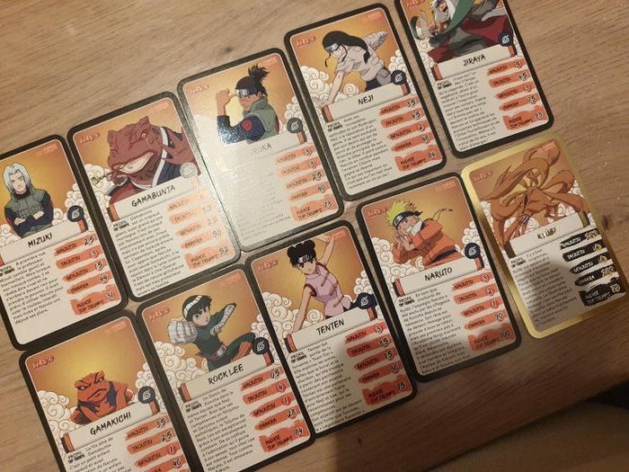 Lot Cartes Naruto - photo numéro 4