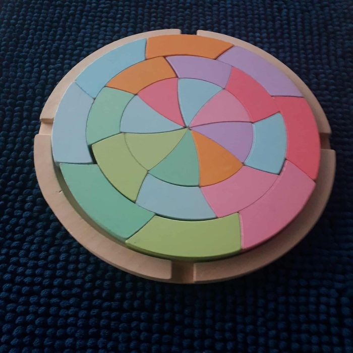 Jouet bois rosace jocca