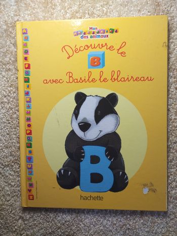 Livre abécédaire B