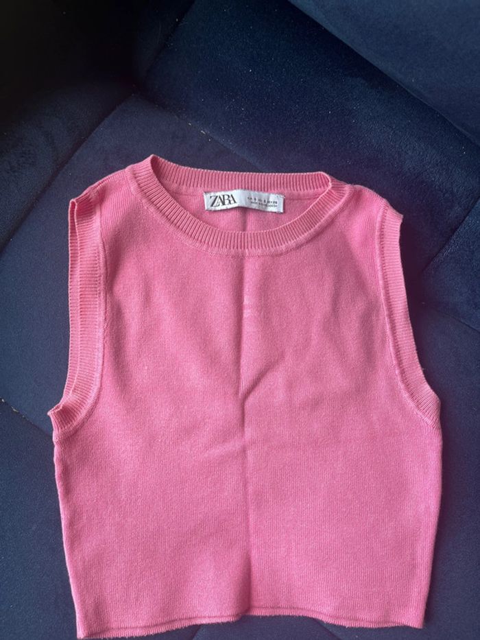 Top en maille Zara
