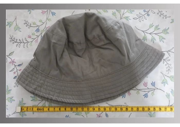 bob bébé gris-vert/jaune "zébre" sans taille - photo numéro 2