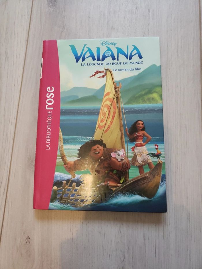 Livre Vaïana disney la bibliothèque rose