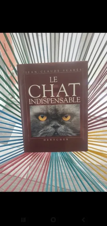 Livre Le chat, indispensable - Herscher