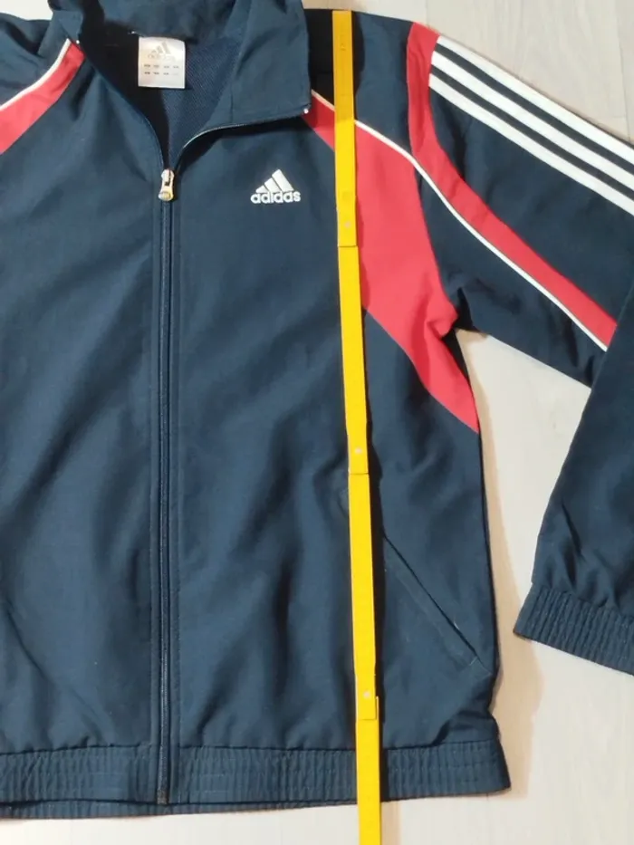 👕 Veste Adidas manches longues M 🔵🔴 - photo numéro 7