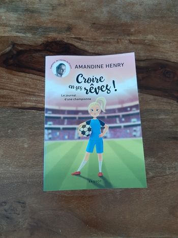 Livre enfant Croire en ses rêves d'Amandine Henry