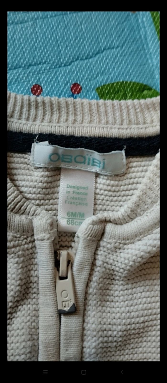 Gilet bébé 6 mois - photo numéro 2