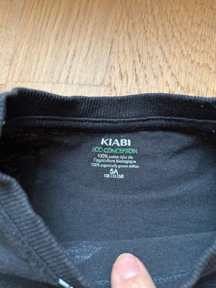 Haut t-shirt manches longues Noël garçon Kiabi - photo numéro 3