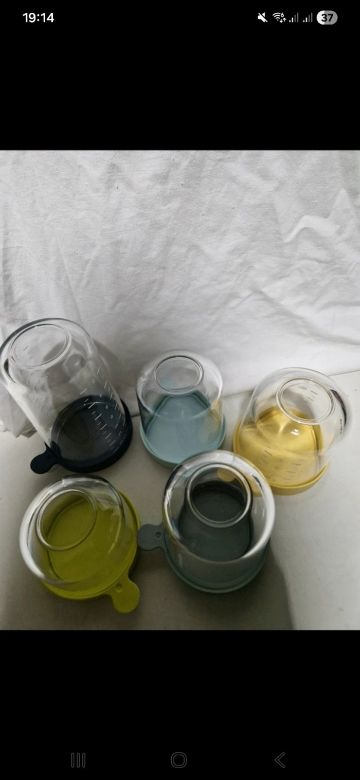 Lot de pots en verre - photo numéro 2