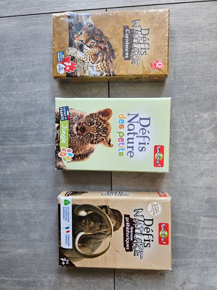 Lot de trois défis Nature Bioviva