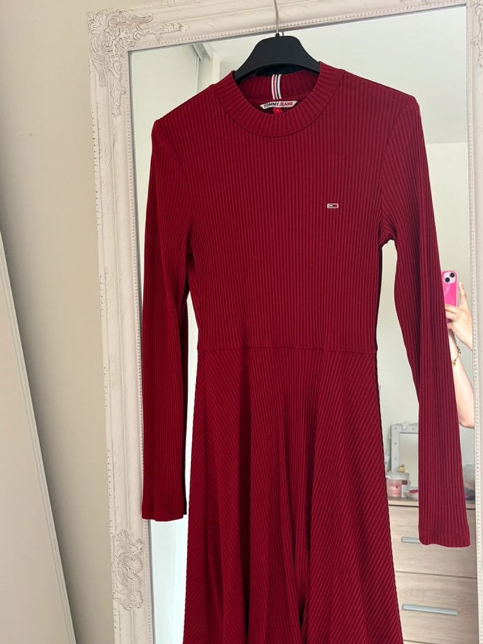 Robe rouge Tommy Jeans - photo numéro 3