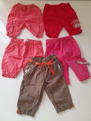 Lot de 5 pantacourts