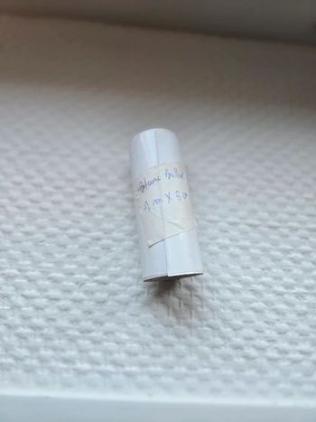 Film adhesifs permanent blanc brillant pour machine de découpe