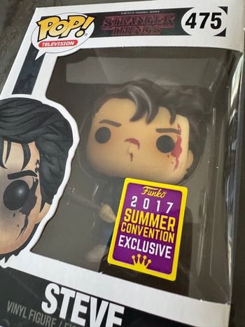 Figurine Funko Pop Steve n° 475 Stranger Things 2017