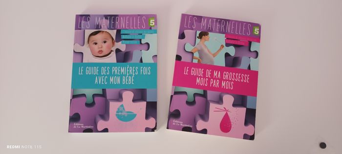 Lot de 2 guides grossesse et maternité