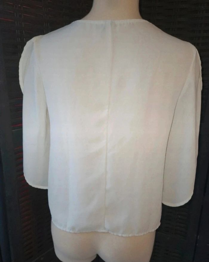 Blouse blanche shein 36 - photo numéro 4