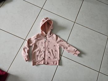 Veste à capuche bébé fille h&m 2/4 ans BBF2