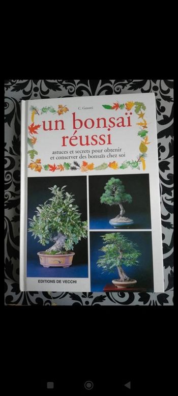 Livre Un bon bonsaï réussi 5€