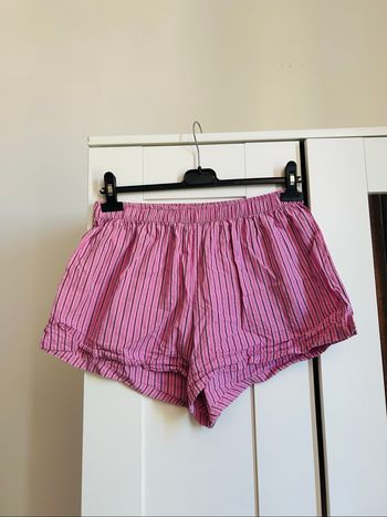 Short de pyjama rose à rayures Undiz Taille M