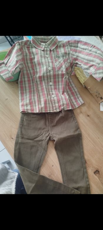 #kytie4ansgarcon. Ensemble taille 4 ans 
