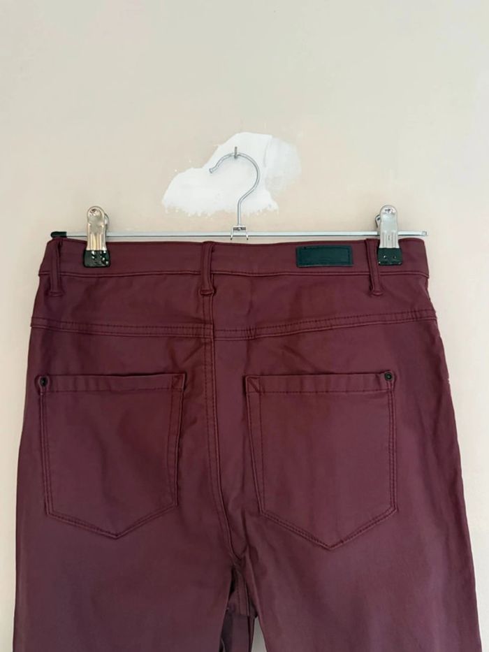 Pantalon bordeaux Only - photo numéro 5