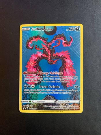 Carte Pokemon Sulfura SWSH284