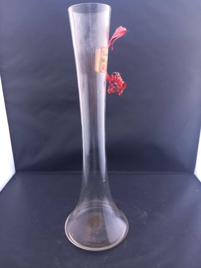 Vase flûte en verre - photo numéro 4