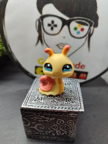 Lps01075 My Littlest Petshop Lps Pet Shop Authentic Escargot Snail 890